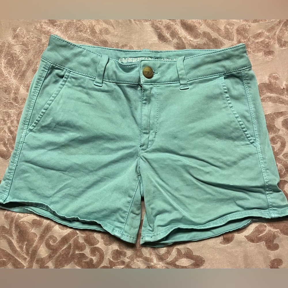 American Eagle Outfitters Teal Women's Shorts